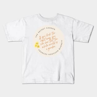 Secret Garden world Kids T-Shirt